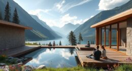 modern tech free retreats
