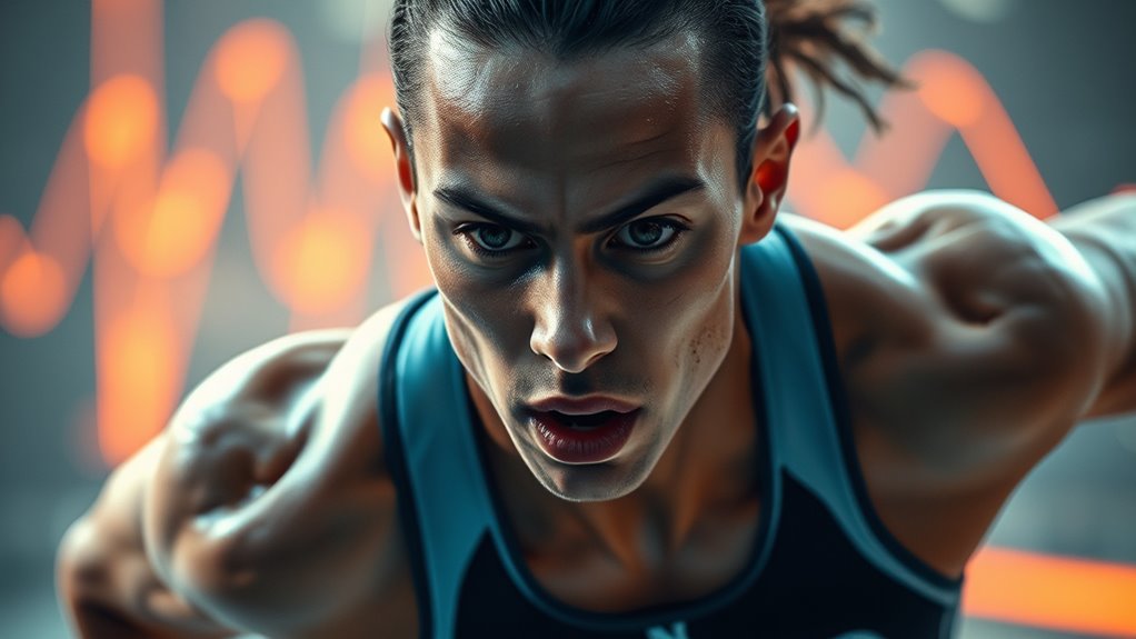 nasa inspired athletic visualization