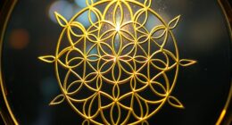 sacred geometric universe symbol