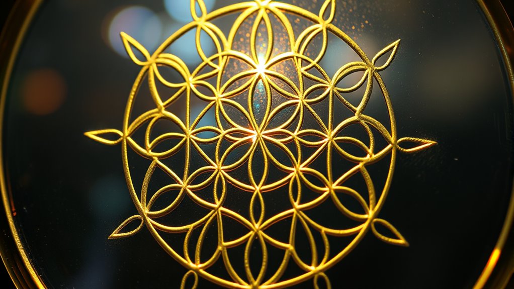 sacred geometric universe symbol
