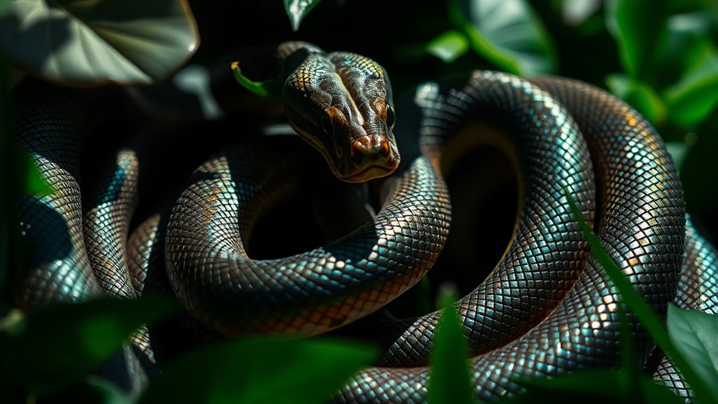 snakes symbolize transformation and duality