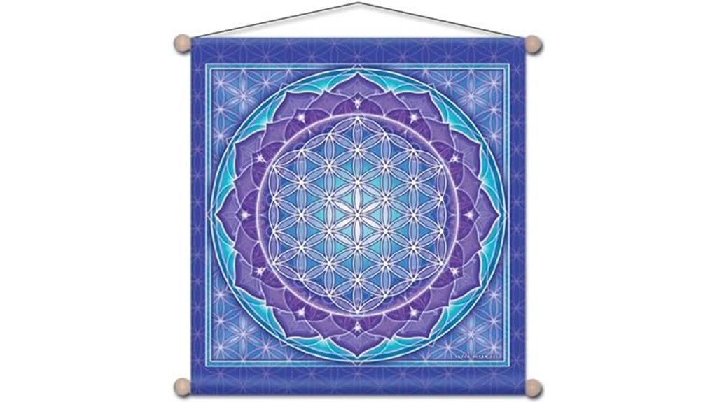 15x15 flower of life banner