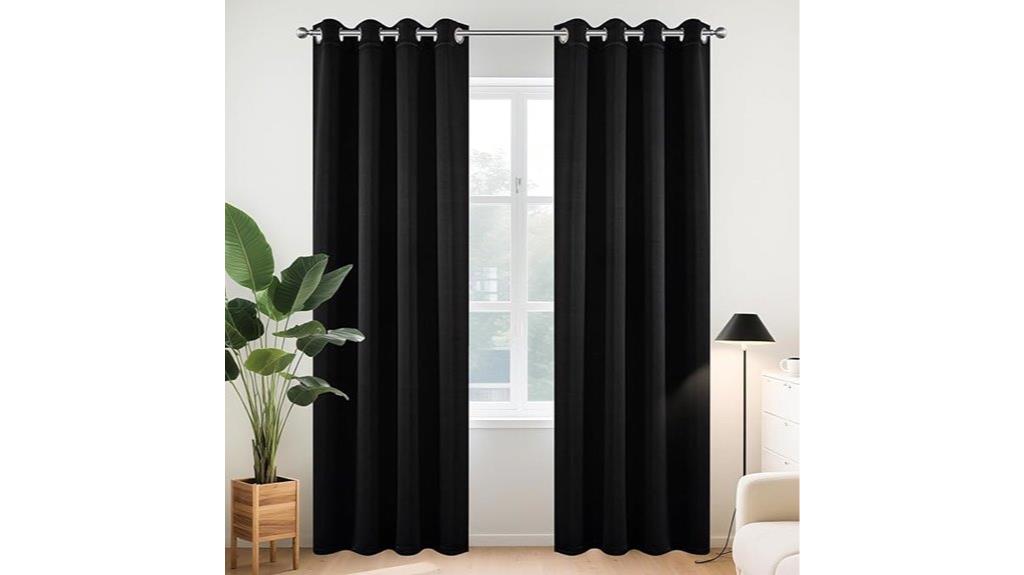 84 inch blackout bedroom curtains