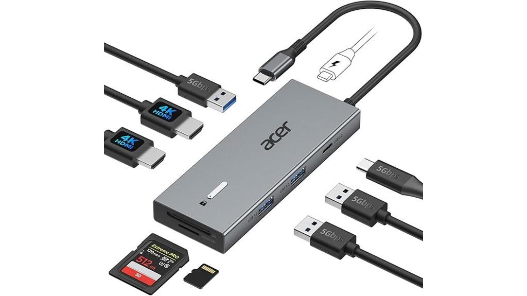 acer usb c docking station