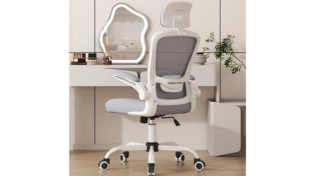 adjustable lumbar office chair