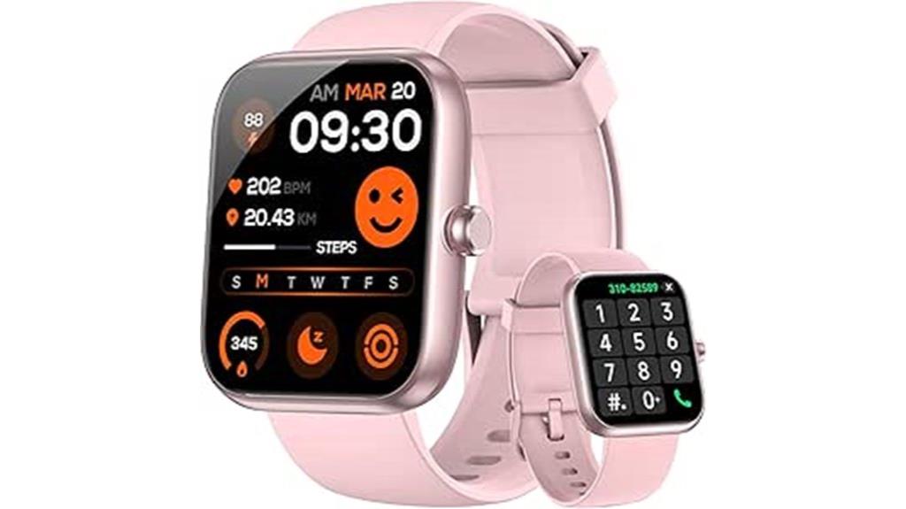 alexa enabled waterproof fitness watch