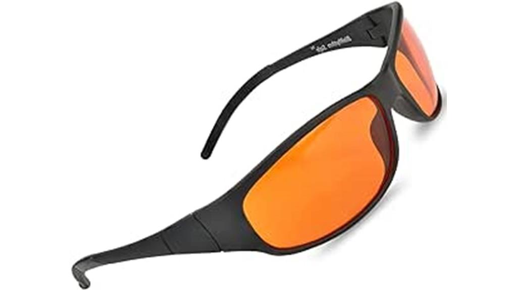 amber glass sleep glasses