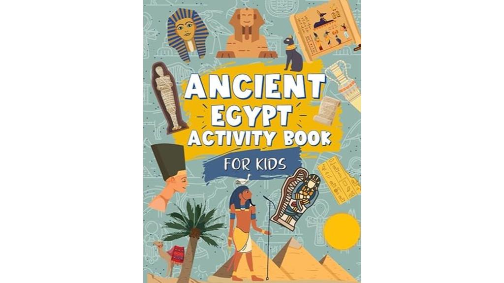 ancient egypt kids activity book