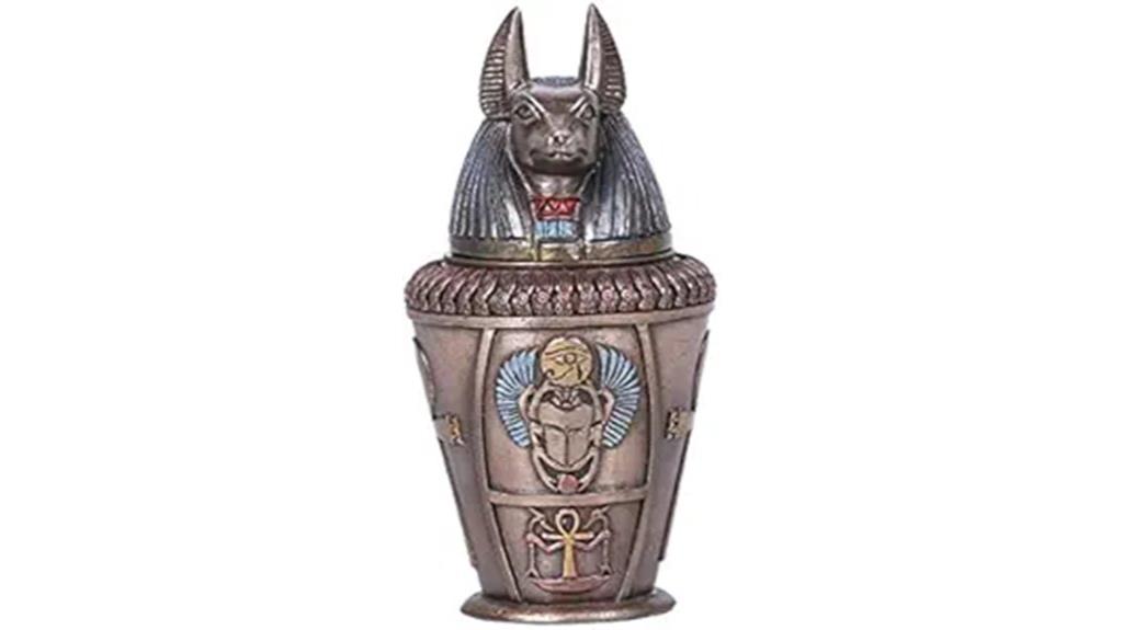 ancient egyptian canopic jar