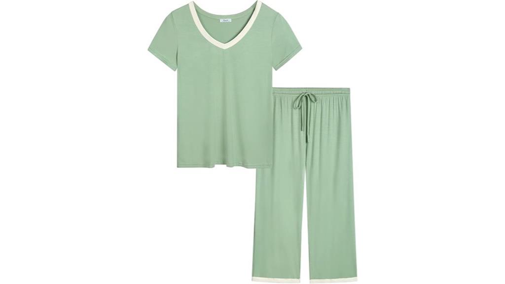 bamboo viscose cooling pajamas