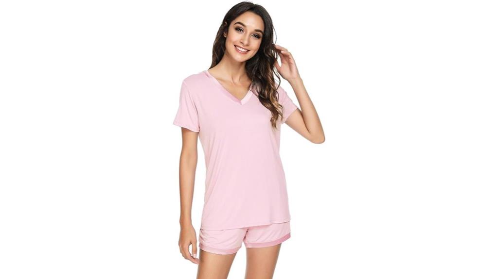 bamboo viscose pajama set