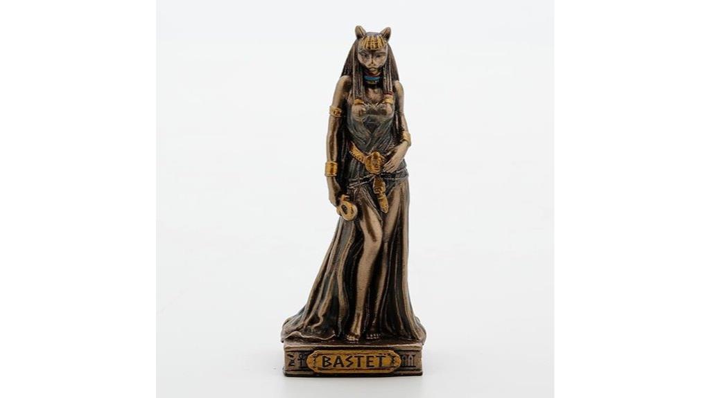 bastet goddess resin miniature