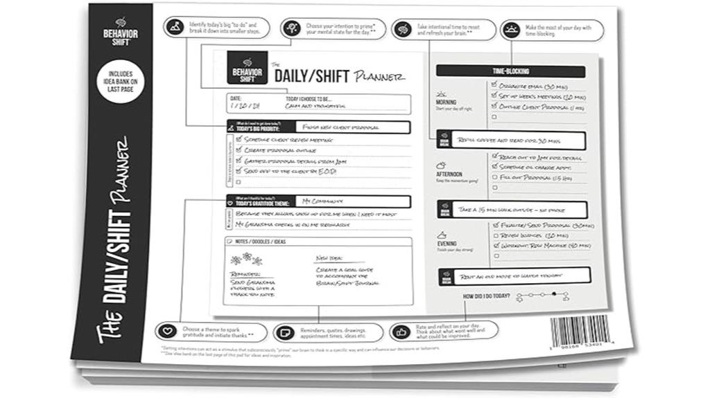 behavior change planning tool