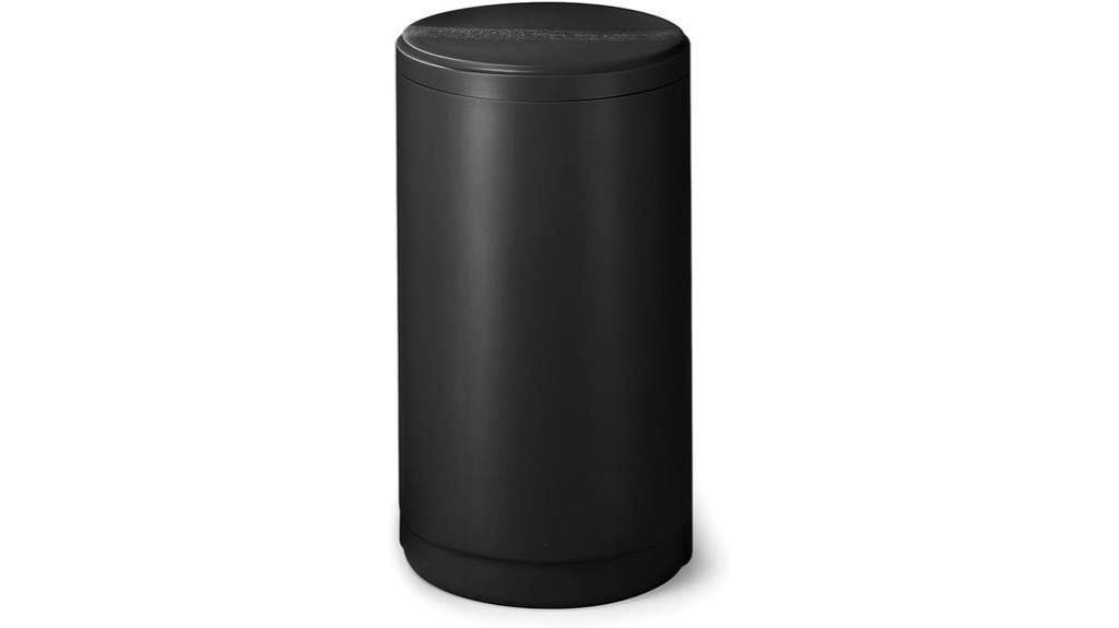 black round salt tank