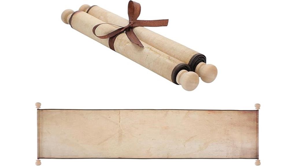 blank scroll for calligraphy