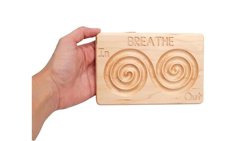 breathing finger labyrinth tool
