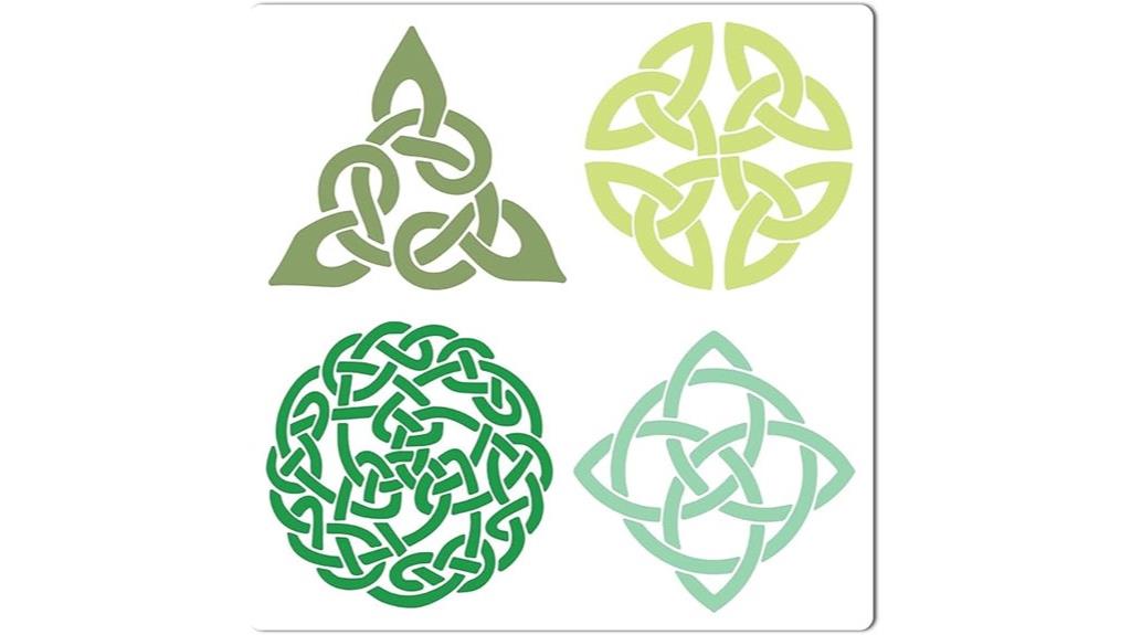 celtic knot craft stencil