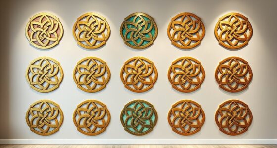 celtic knot wall stencils