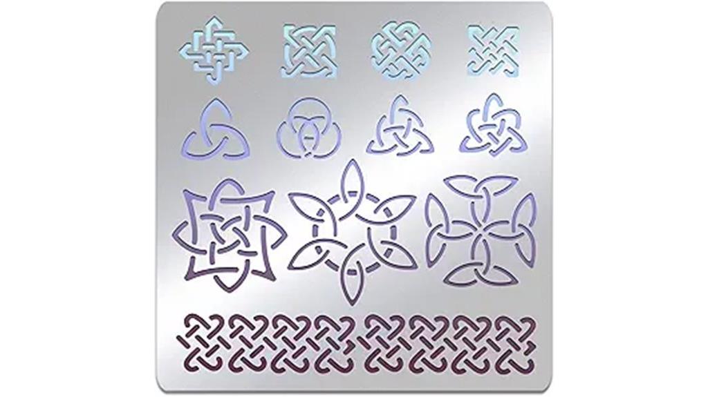 celtic metal stencil templates