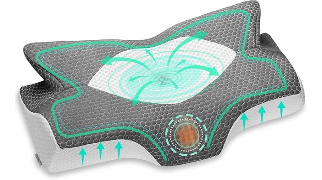cervical neck support pillow