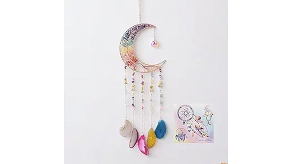 chakra tree moon chimes