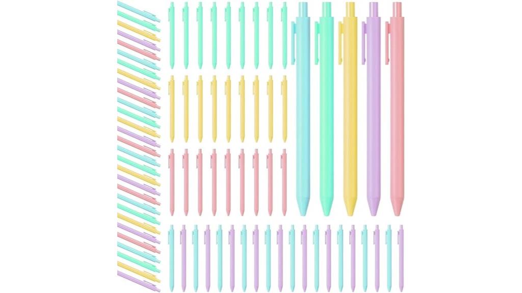 colorful bulk ballpoint pens