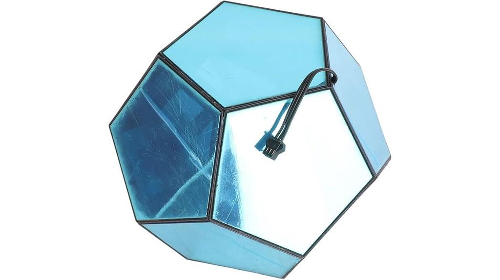 colorful dodecahedron night light