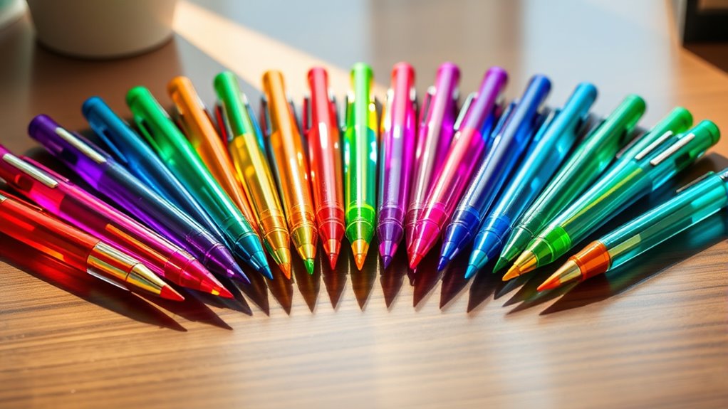 colorful journaling pen recommendations