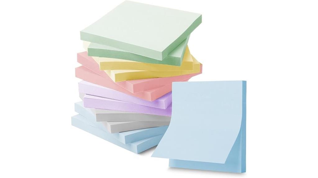 colorful morandi sticky notes