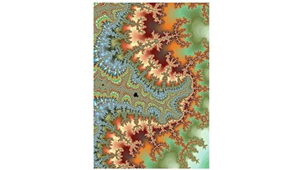 colorful swirly fractal print