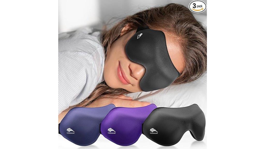 comfortable side sleeper masks