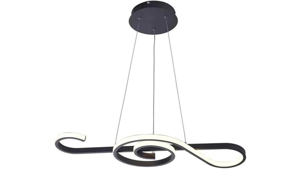 contemporary led pendant lights