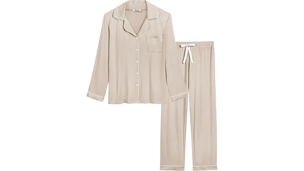 cooling breathable pajama set