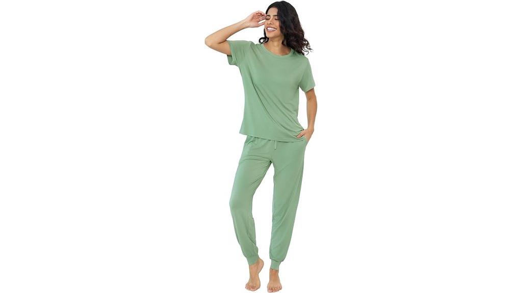 cooling short pajama set