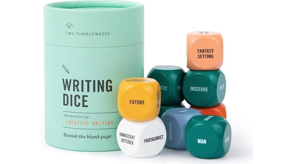 creative dice writing game