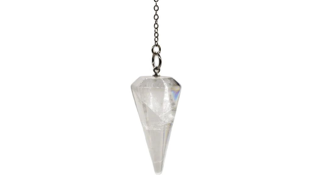 crystal pendulum for divination