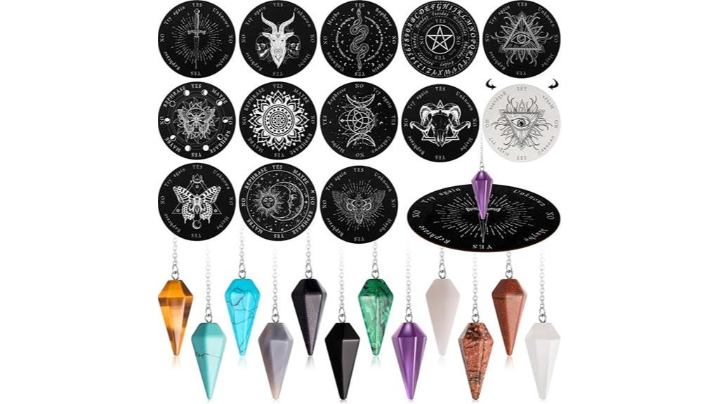 crystal pendulums for divination