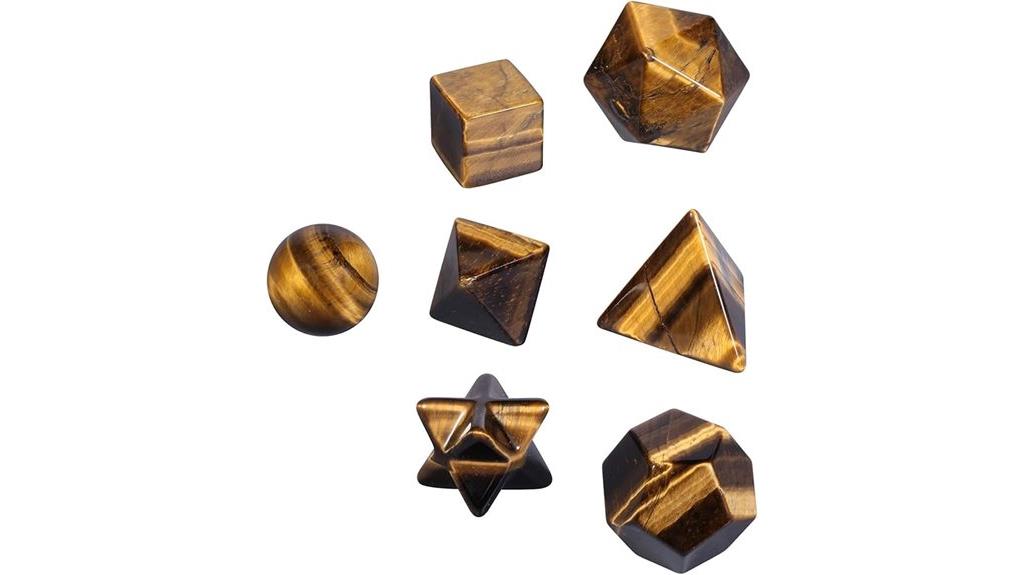 crystal sacred geometry set