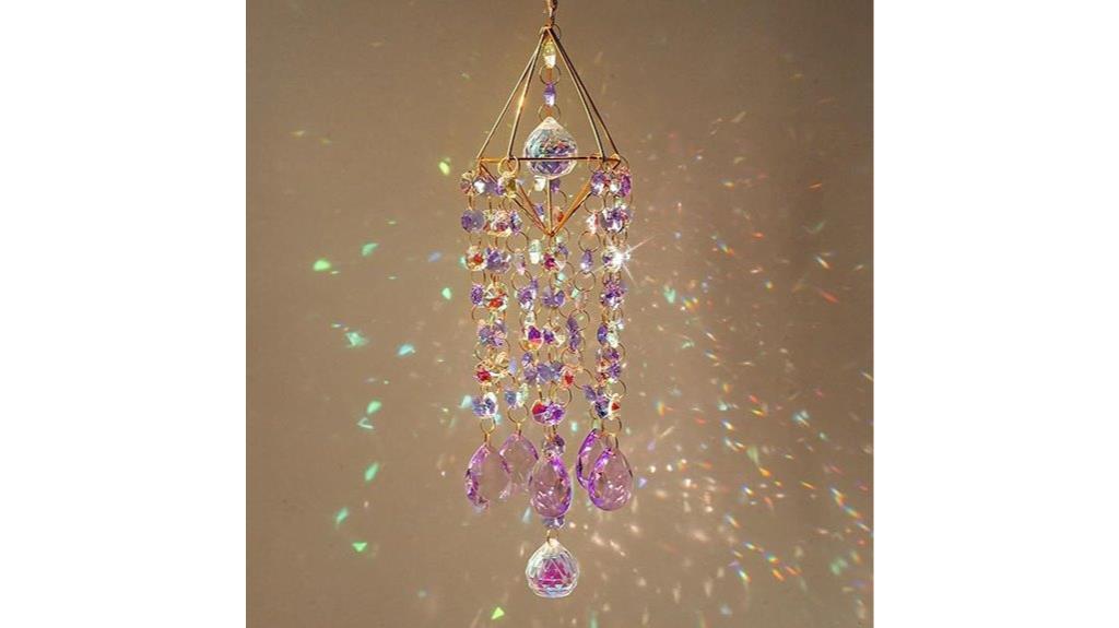 crystal sun catcher display