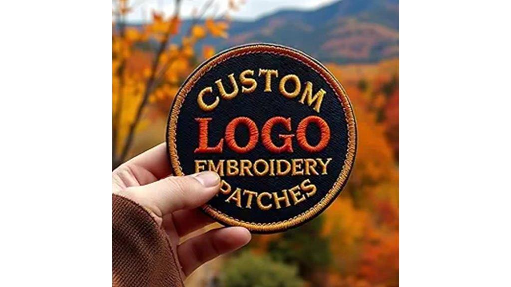 custom iron sew patches
