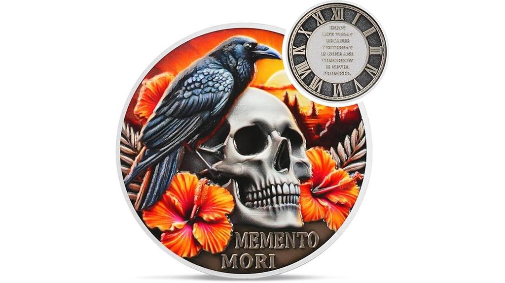 dark raven memento coin