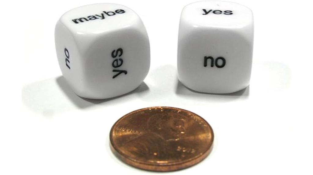 decision dice set