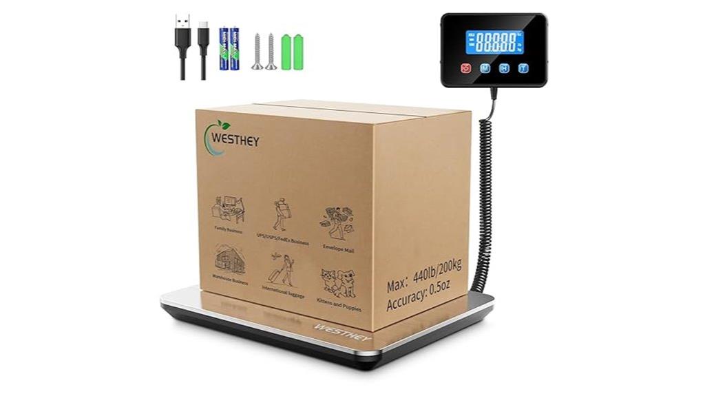 digital postal weight scale