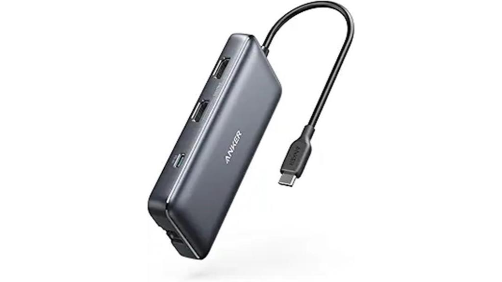 dual monitor docking hub