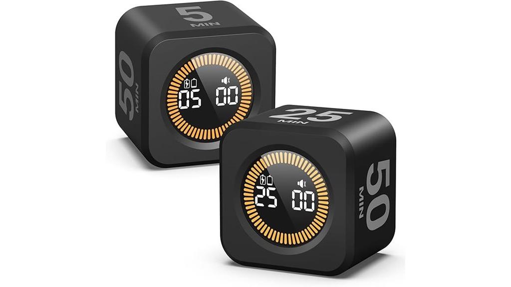 dual pomodoro timer set