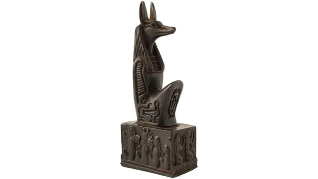 egyptian anubis import statue
