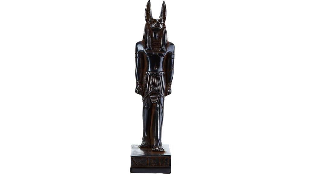 egyptian anubis statue made in egypt