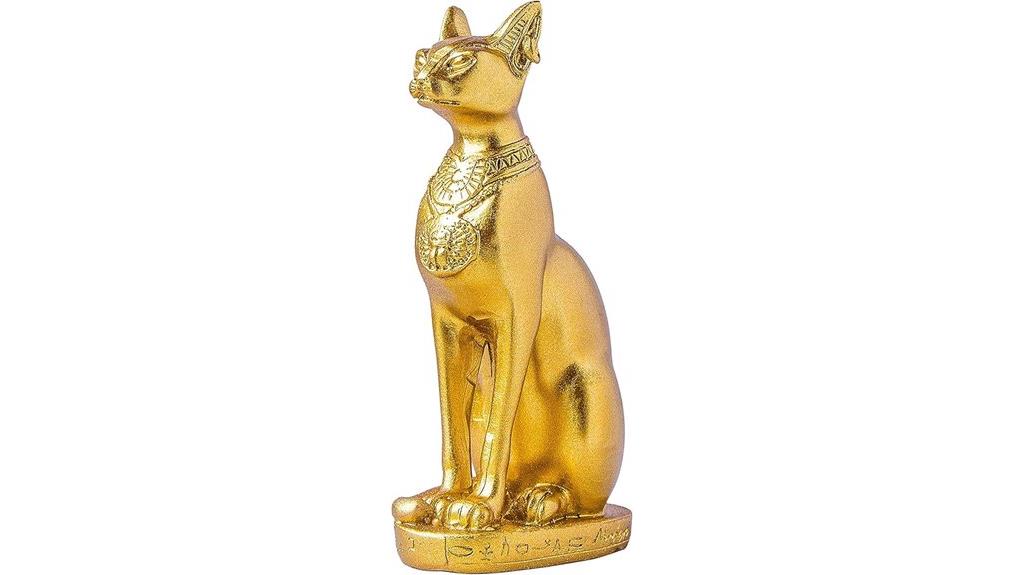 egyptian cat goddess statue