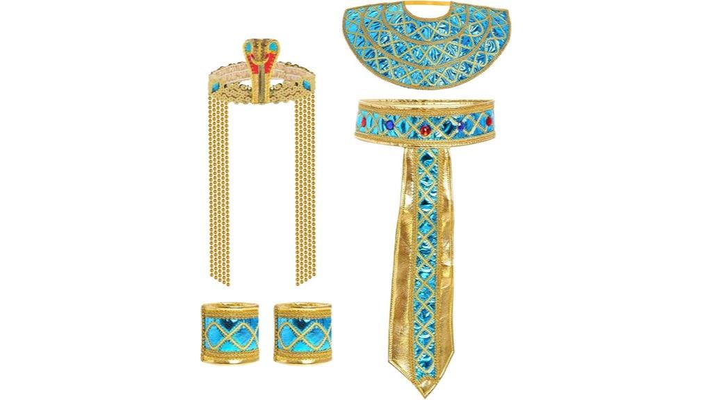 egyptian costume accessories set