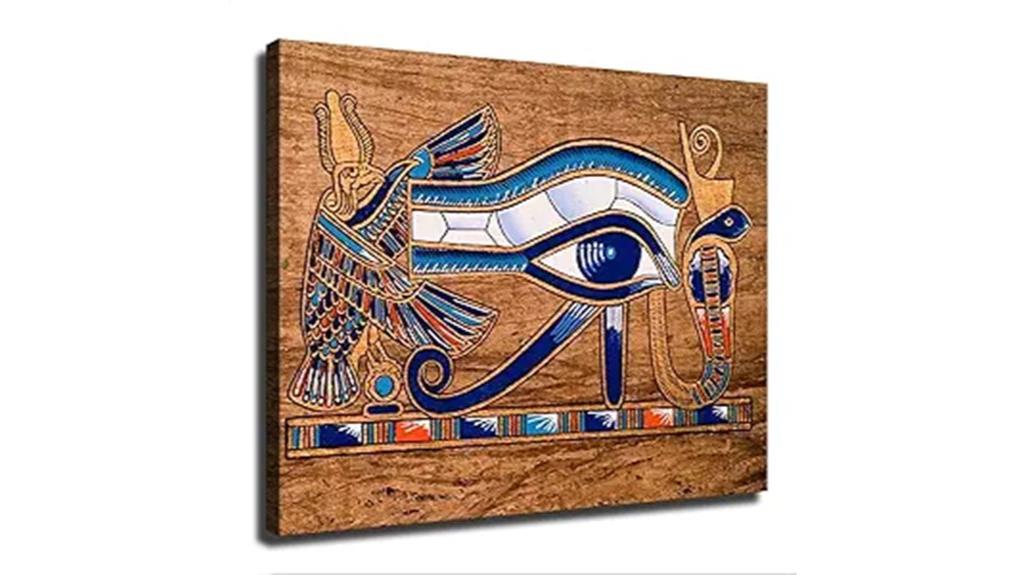 egyptian eye horus poster